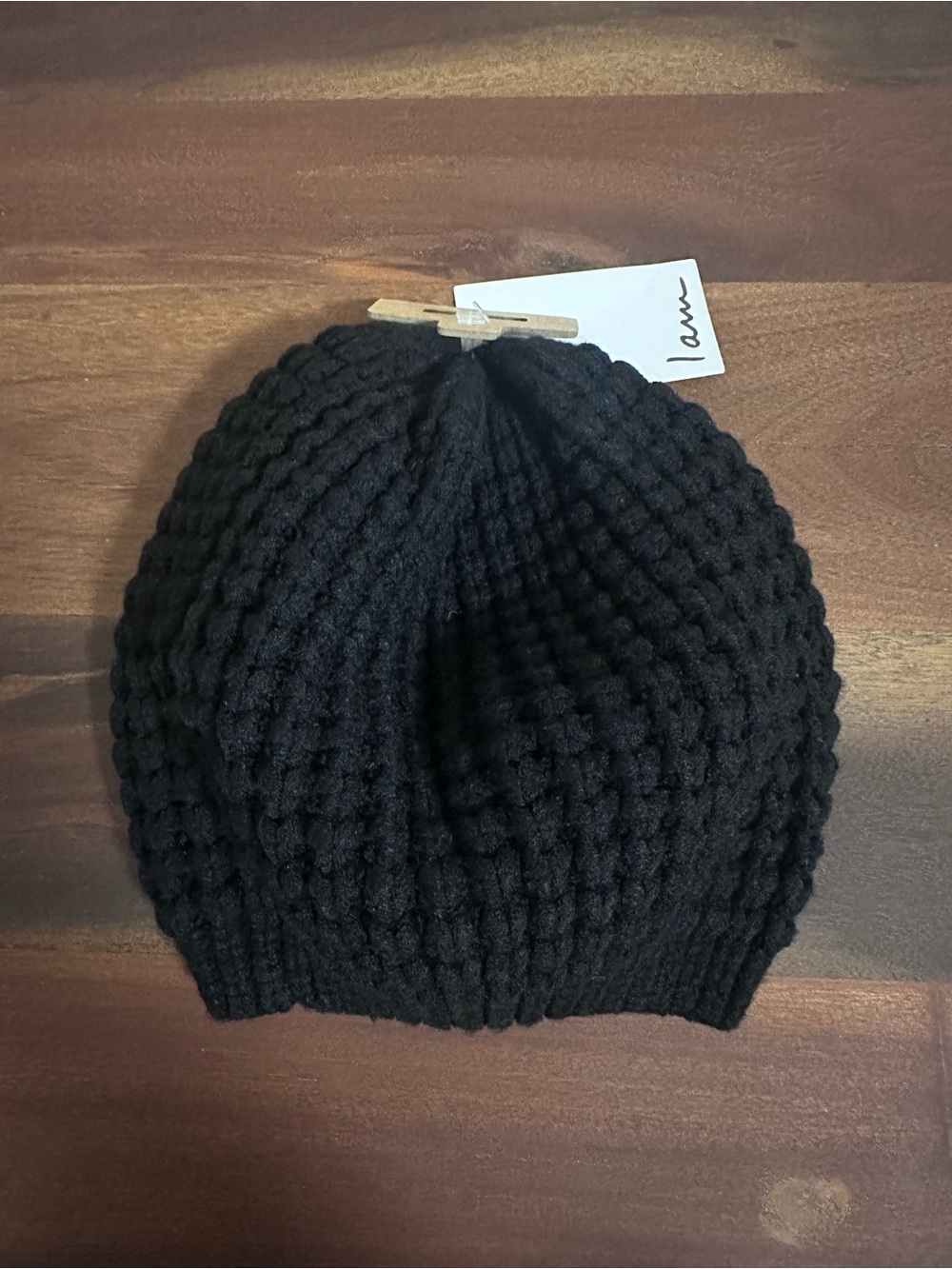 Black Knit  - Cozy Winter Hat Women’s NWT